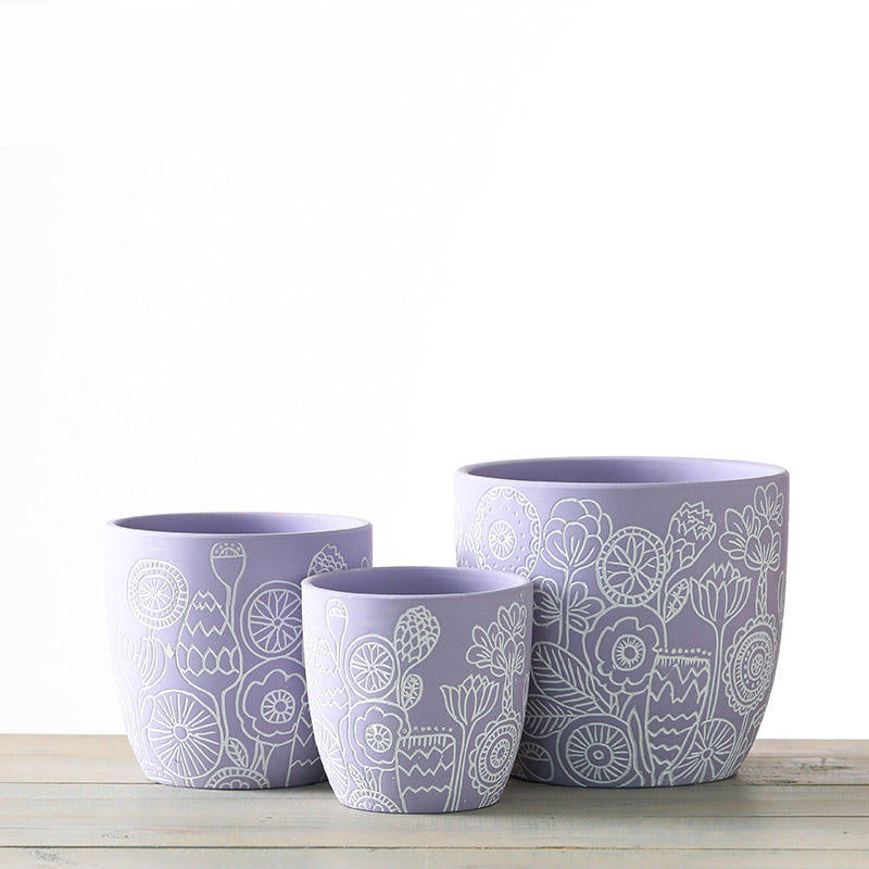 lavendar planters